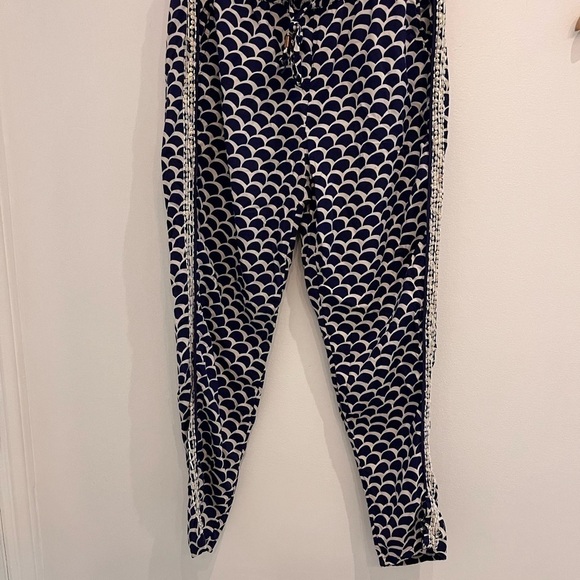 2/40$ Anthropologie mermaid print navy and white size xs - Picture 5 of 13